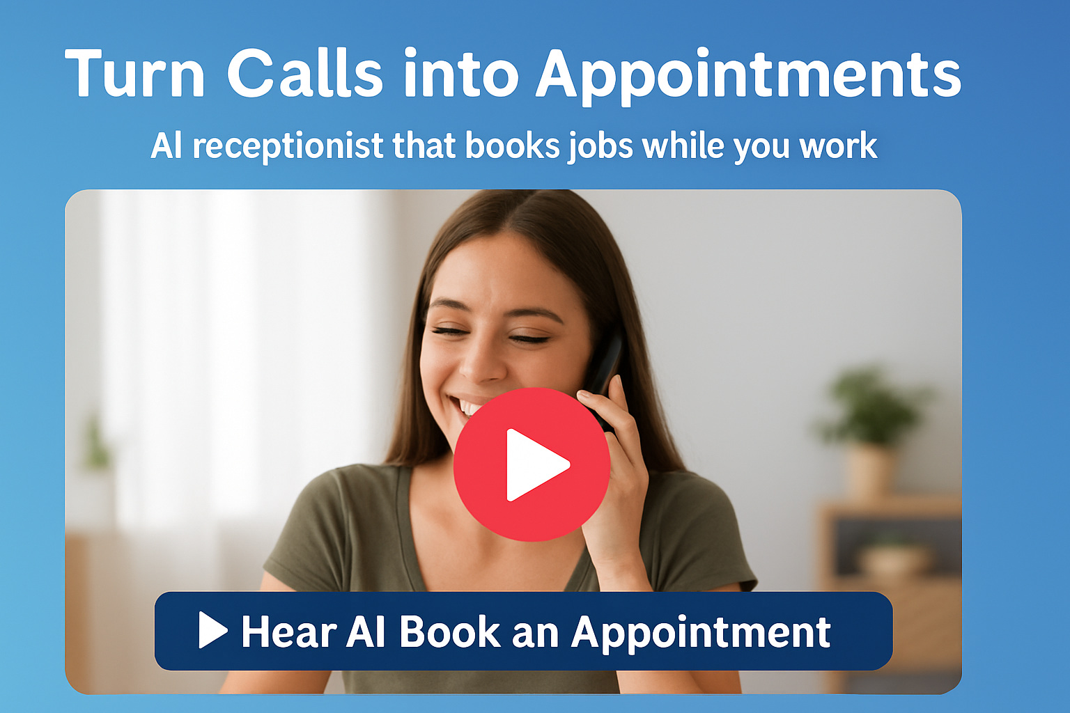 AI Receptionist Demo - Turn Calls into Appointments